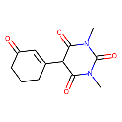 1,3-Dimethyl-5-(3-oxocyclohexen-1-yl)hexahydropyrimidine-2,4,6-trione