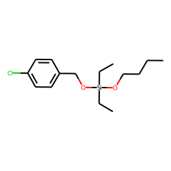 Silane, diethylbutyloxy(4-chlorobenzyloxy)-