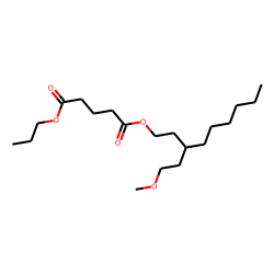 Glutaric acid, 3-(2-methoxyethyl)nonyl propyl ester