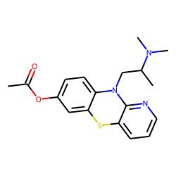 Isothipendyl M (hydroxy-), acetylated
