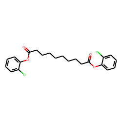Sebacic acid, di(2-chlorophenyl) ester