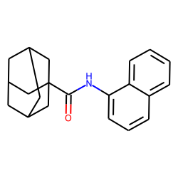 Adamantane-1-carboxamide, N-(1-naphthyl)-