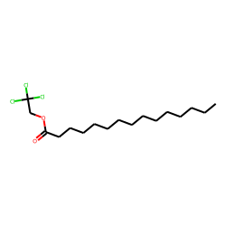2,2,2-Trichloroethyl pentadecanoate