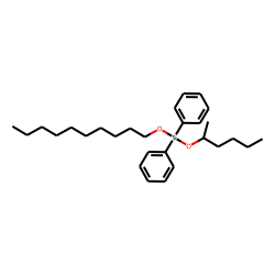 Silane, diphenyldecyloxy(hex-2-yloxy)-
