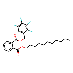Phthalic acid, 2,3,4,5-tetrafluorobenzyl undecyl ester