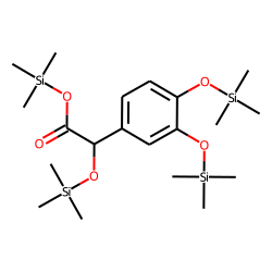 Benzeneacetic acid, «alpha»,3,4-tris[(trimethylsilyl)oxy]-, trimethylsilyl ester