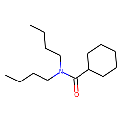 Cyclohexanecarboxamide, N,N-dibutyl-