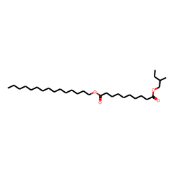 Sebacic acid, 2-methylbutyl pentadecyl ester
