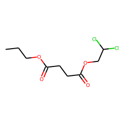 Succinic acid, 2,2-dichloroethyl propyl ester