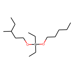 Silane, diethyl(3-methylpentyloxy)pentyloxy-