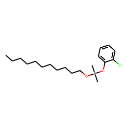 Silane, dimethyl(2-chlorophenoxy)undecyloxy-