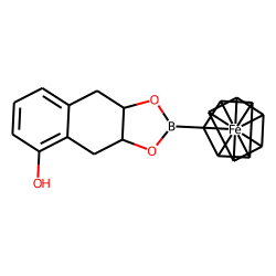 5-Hydroxy-tetraline-cis-2,3-diol, ferrocenylboronate