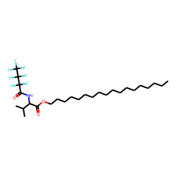 l-Valine, n-heptafluorobutyryl-, octadecyl ester