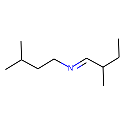 Butanamine, 3-methyl-N-(2-methylbutylidene)