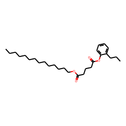 Glutaric acid, 2-propylphenyl tetradecyl ester