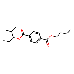 Terephthalic acid, butyl 2-methylpent-3-yl ester