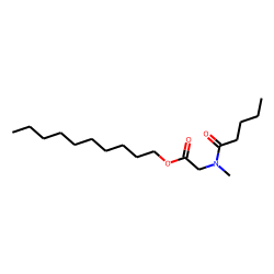 Sarcosine, N-valeryl-, decyl ester