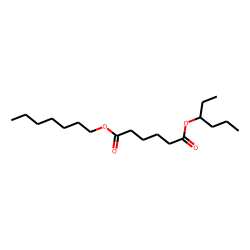 Adipic acid, heptyl 3-hexyl ester