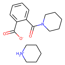 Piperidinium n,n-pentamethylene-phthalamate