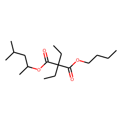 Diethylmalonic acid, butyl 4-methylpent-2-yl ester