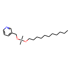 1-Undecanol, picolinyloxydimethylsilyl ether