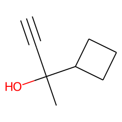 Cyclobutyl ethynyl methyl carbinol