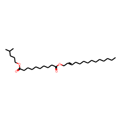 Sebacic acid, isohexyl tetradec-2-enyl ester