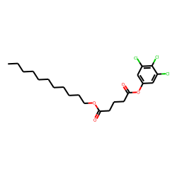 Glutaric acid, 3,4,5-trichlorophenyl undecyl ester
