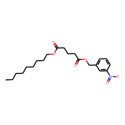 Glutaric acid, 3-nitrobenzyl nonyl ester