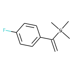 4-F-C6H4-C(Si(CH3)3)=CH2