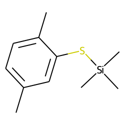 2,5-Dimethylbenzenethiol, S-trimethylsilyl-