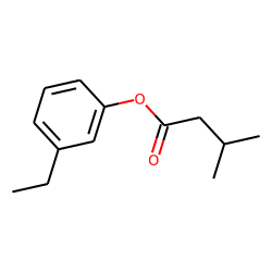 Isovaleric acid, 3-ethylphenyl ester