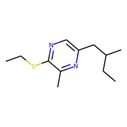 2-ethylthio-3-methyl-5-(2-methylbutyl)pyrazine
