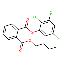 Phthalic acid, butyl 2,3,5-trichlorophenyl ester
