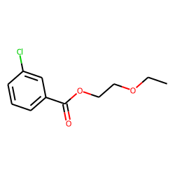 3-Chlorobenzoic acid, 2-ethoxyethyl ester