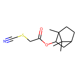 Isobornyl thiocyanoacetate