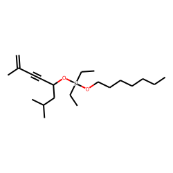 Silane, diethyl(2,7-dimethyloct-1-en-3-yn-5-yloxy)heptyloxy-
