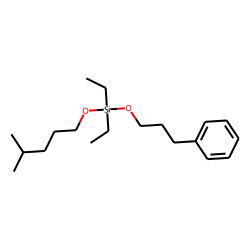 Silane, diethylisohexyloxy(3-phenylpropoxy)-