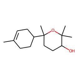 2H-Pyran-3-ol, tetrahydro-2,2,6-trimethyl-6-(4-methyl-3-cyclohexen-1-yl)-, [3S-[3«alpha»,6«alpha»(R*)]]-