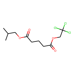Glutaric acid, isobutyl 2,2,2-trichloroethyl ester