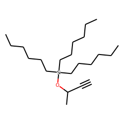 2-Trihexylsilyloxybut-3-yne