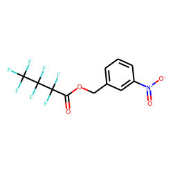3-Nitrobenzyl alcohol, heptafluorobutyrate