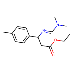 3-Amino-3-(4-methylphenyl)propionic acid, N-dimethylaminomethylene-, ethyl ester