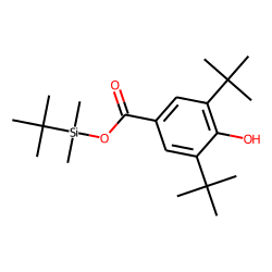 3,5-Di-tert-butyl-4-hydroxybenzoic acid, tert-butyldimethylsilyl ester