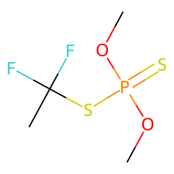O,O-Dimethyl-S-(1,1-difluoroethyl)-dithiophosphate