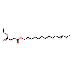 Succinic acid, ethyl tetradec-11-enyl ester