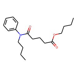 Glutaric acid, monoamide, N-butyl-N-phenyl-, butyl ester