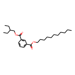 Isophthalic acid, 2-ethylbutyl undecyl ester