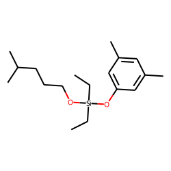 Silane, diethyl(3,5-dimethylphenoxy)isohexyloxy-