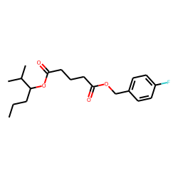 Glutaric acid, 4-fluorobenzyl 2-methylhex-3-yl ester